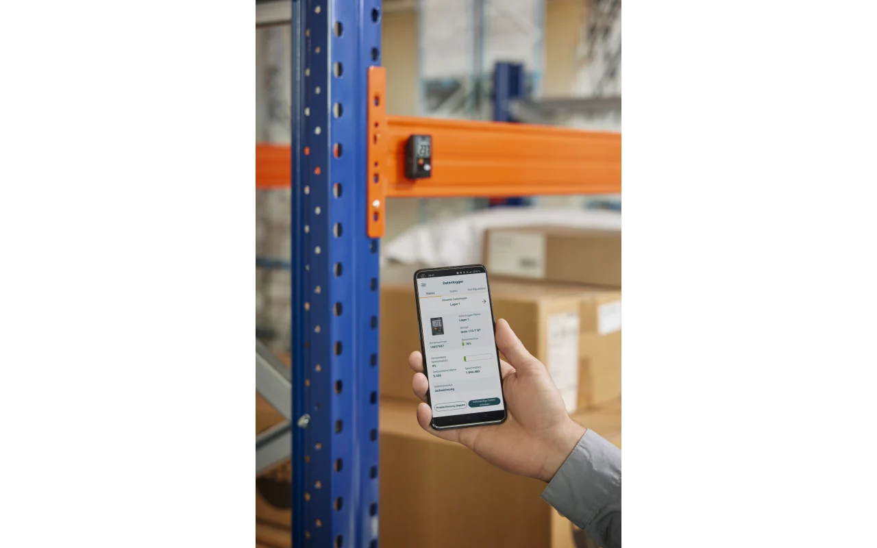 testo 174T BT, Mini temperature data logger with app connection testo 174 T, 1 channel - Image 6