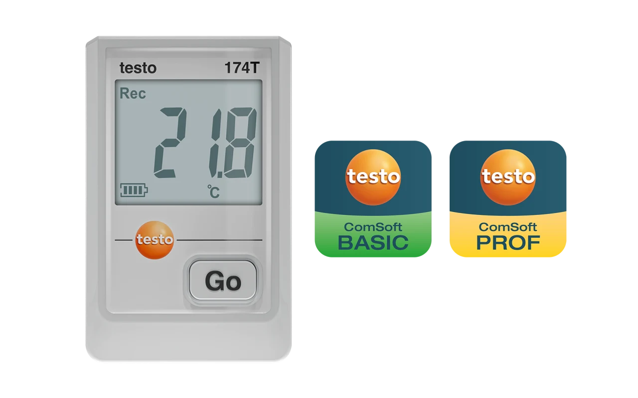testo 174T, Mini temperature data logger with USB-C and PC software testo 174 T, 1-channel - Image 6