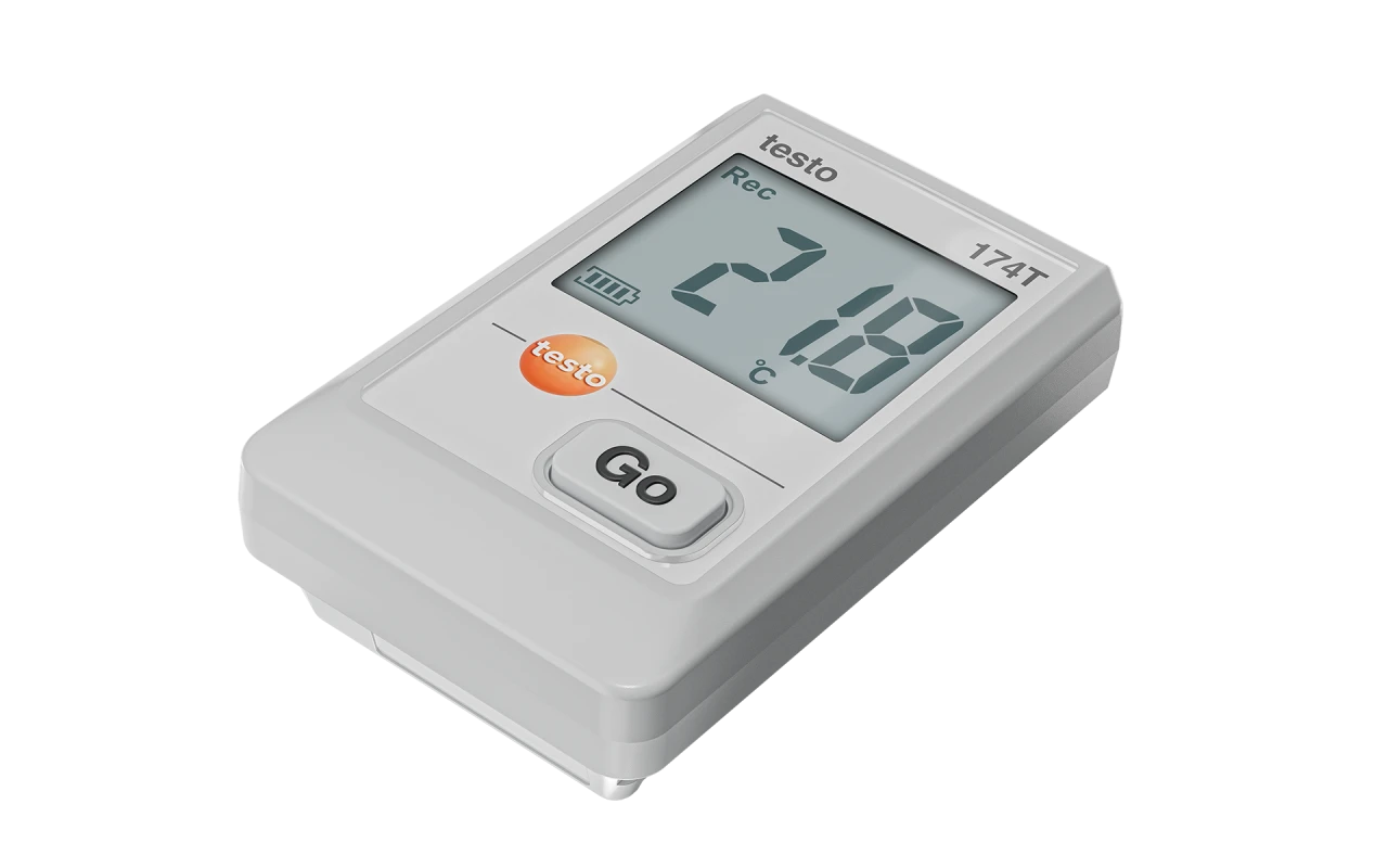 testo 174T, Mini temperature data logger with USB-C and PC software testo 174 T, 1-channel