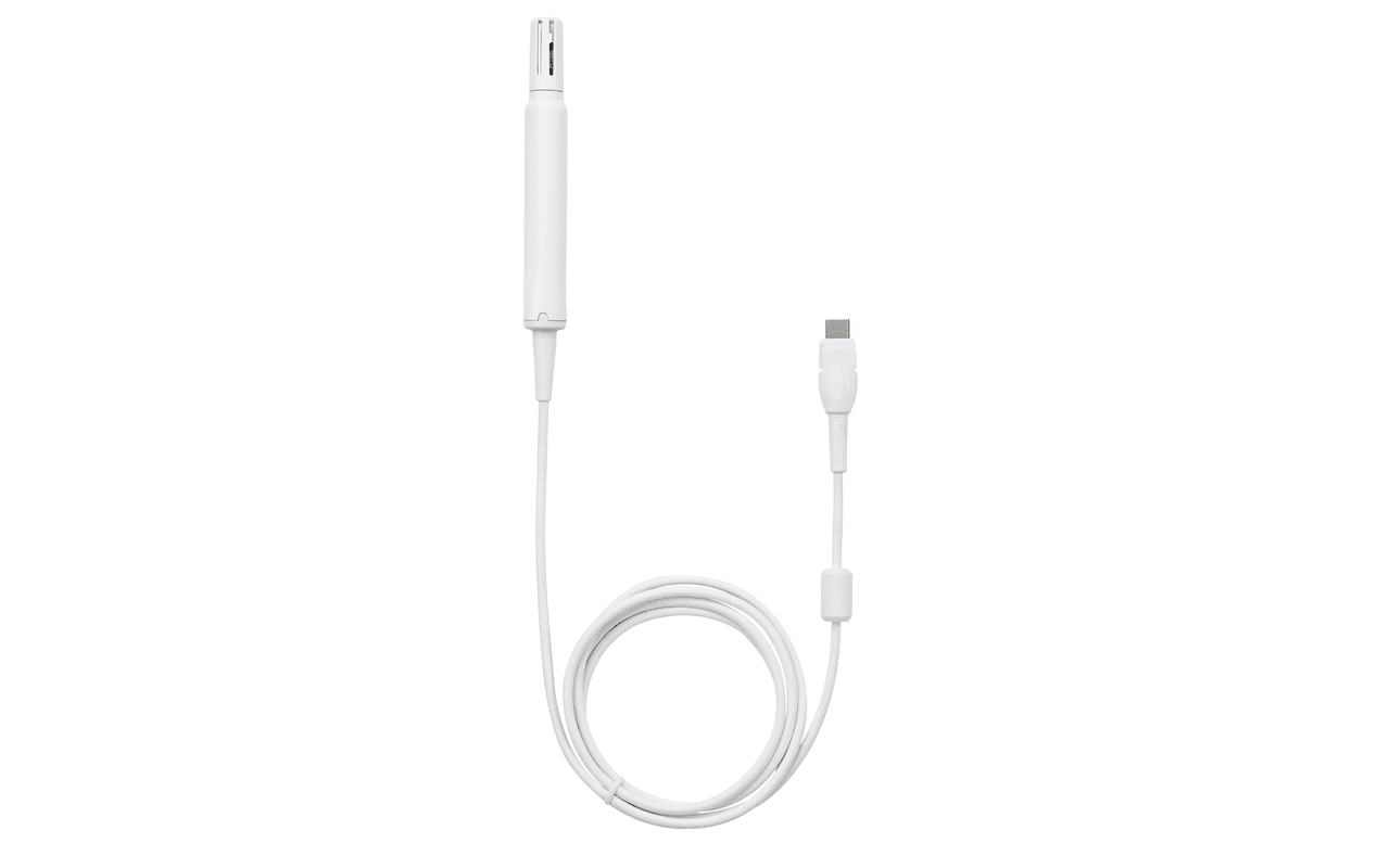 Digital cable humidity/temperature probe