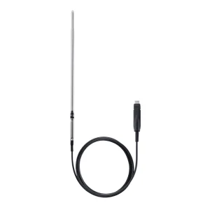 Glass-coated digital Pt100 laboratory probe