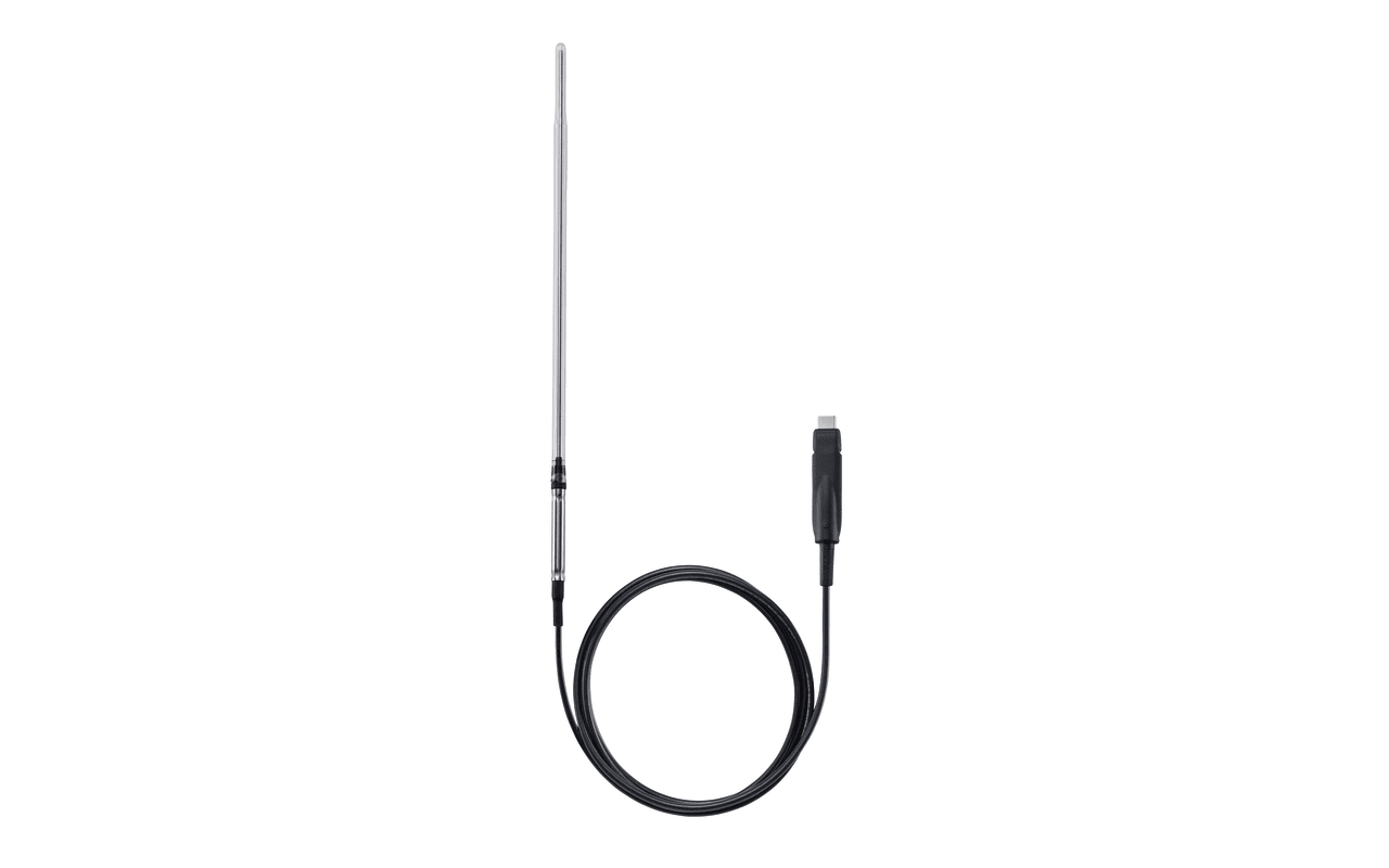 Glass-coated digital Pt100 laboratory probe