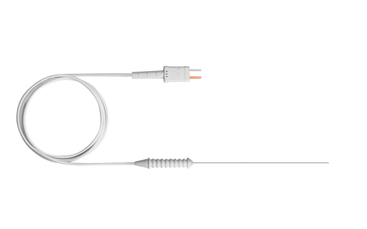 Stationary probe with stainless steel sheath