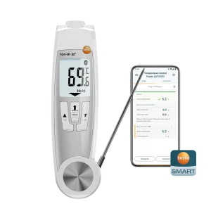 testo 104-IR BT - Infrared/penetration thermometer with app connection