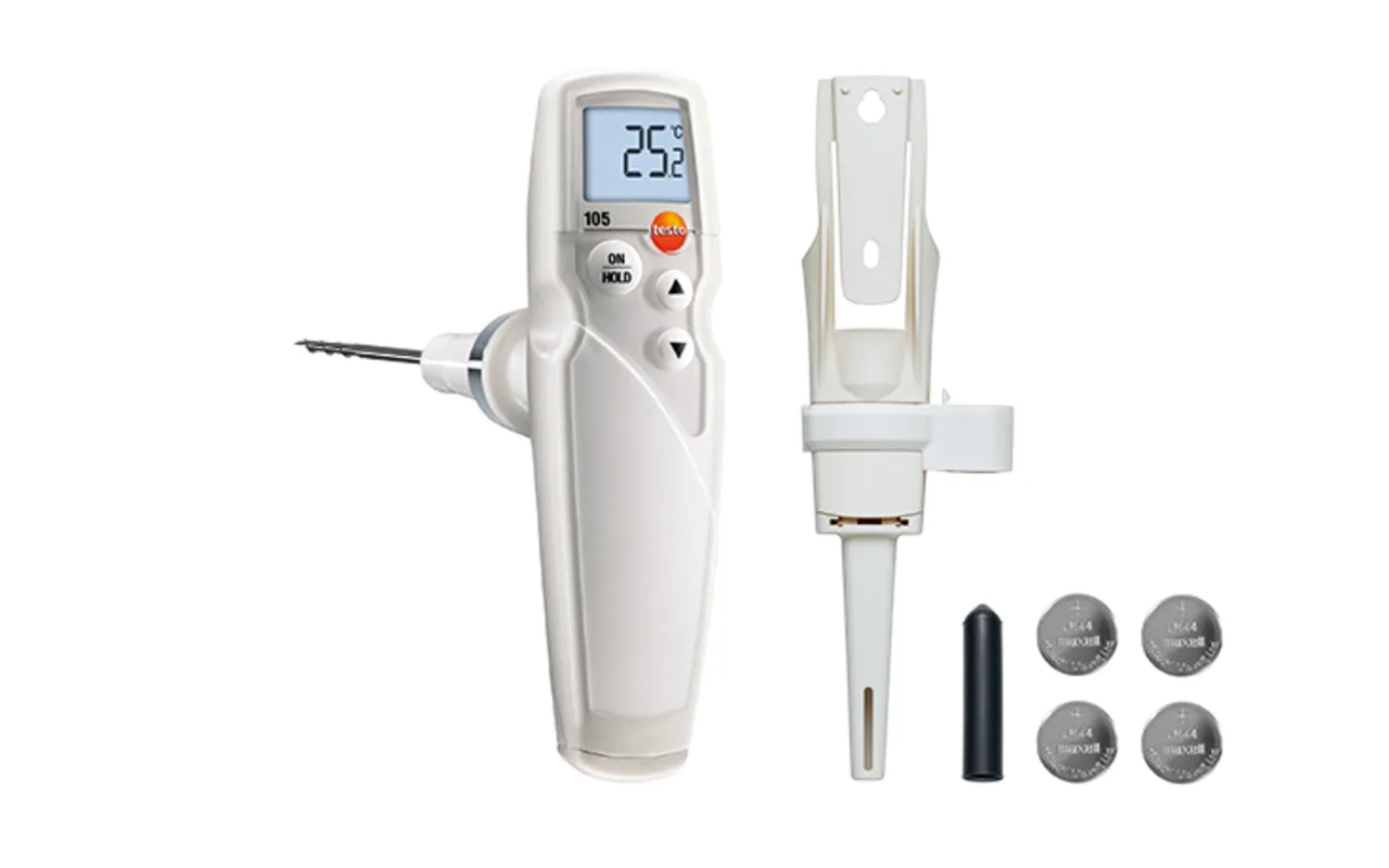 testo 105 - One-hand thermometer with frozen goods measuring tip - Image 4