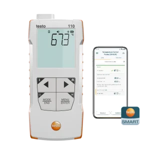 testo 110 Food - Universal temperature measuring instrument with App connection