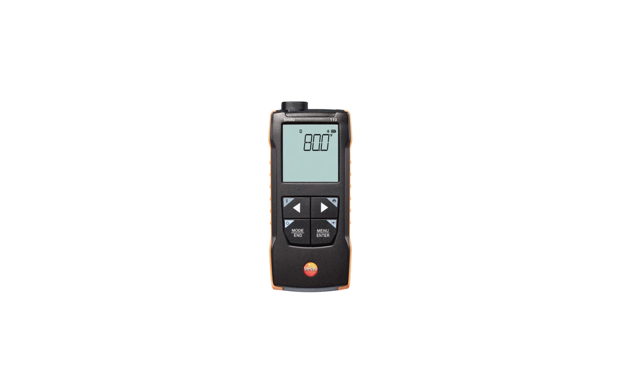 testo 110 - NTC and Pt100 temperature measuring instrument with App connection