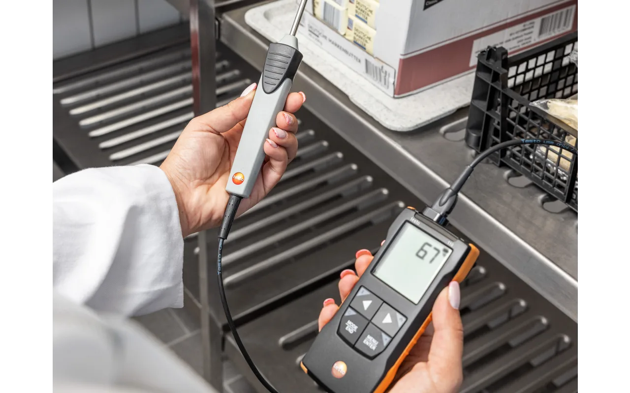 testo 110 - NTC and Pt100 temperature measuring instrument with App connection - Image 5