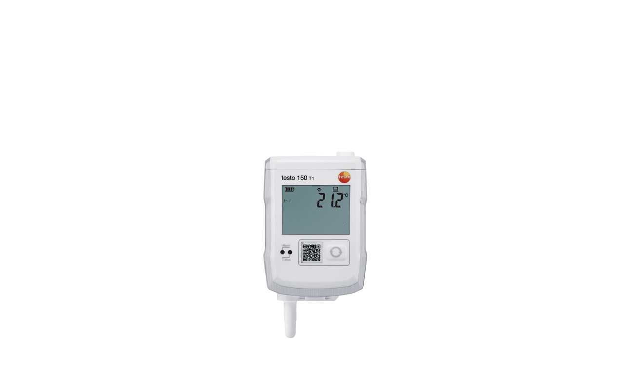 testo 150 T1, Data logger module with display and 1 internal NTC temperature sensor. Incl. wall bracket, batteries and calibration protocol. - Image 3