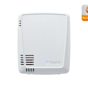 testo 160TH, The unobtrusive online data logger is an easy-to-use climate logger for monitoring temperature and air humidity with an integrated sensor.