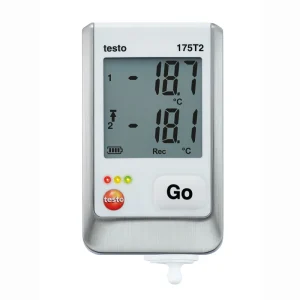 testo 175 T2, 2-channel temperature data logger with internal (NTC), and external sensor connection