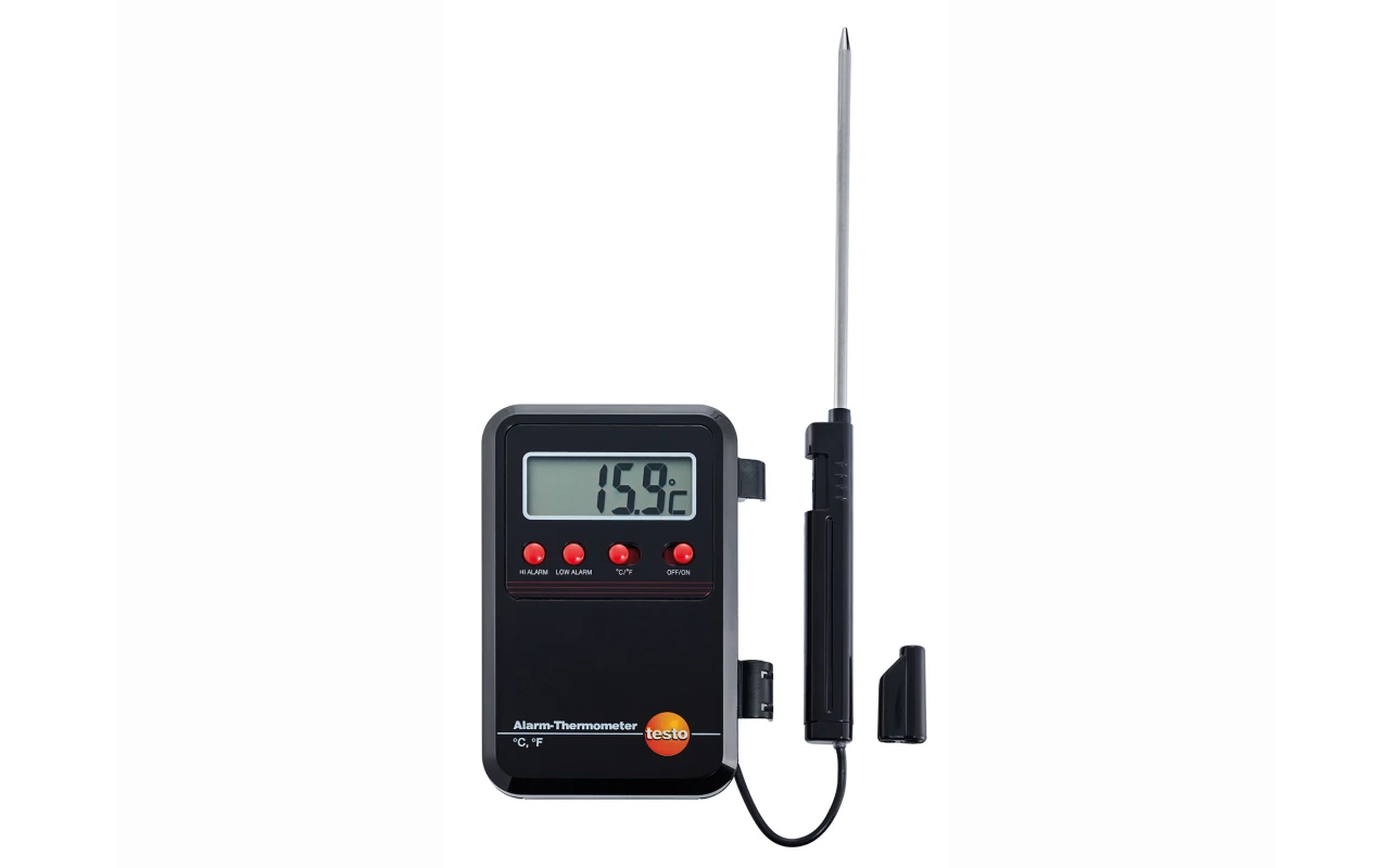 Mini alarm thermometer