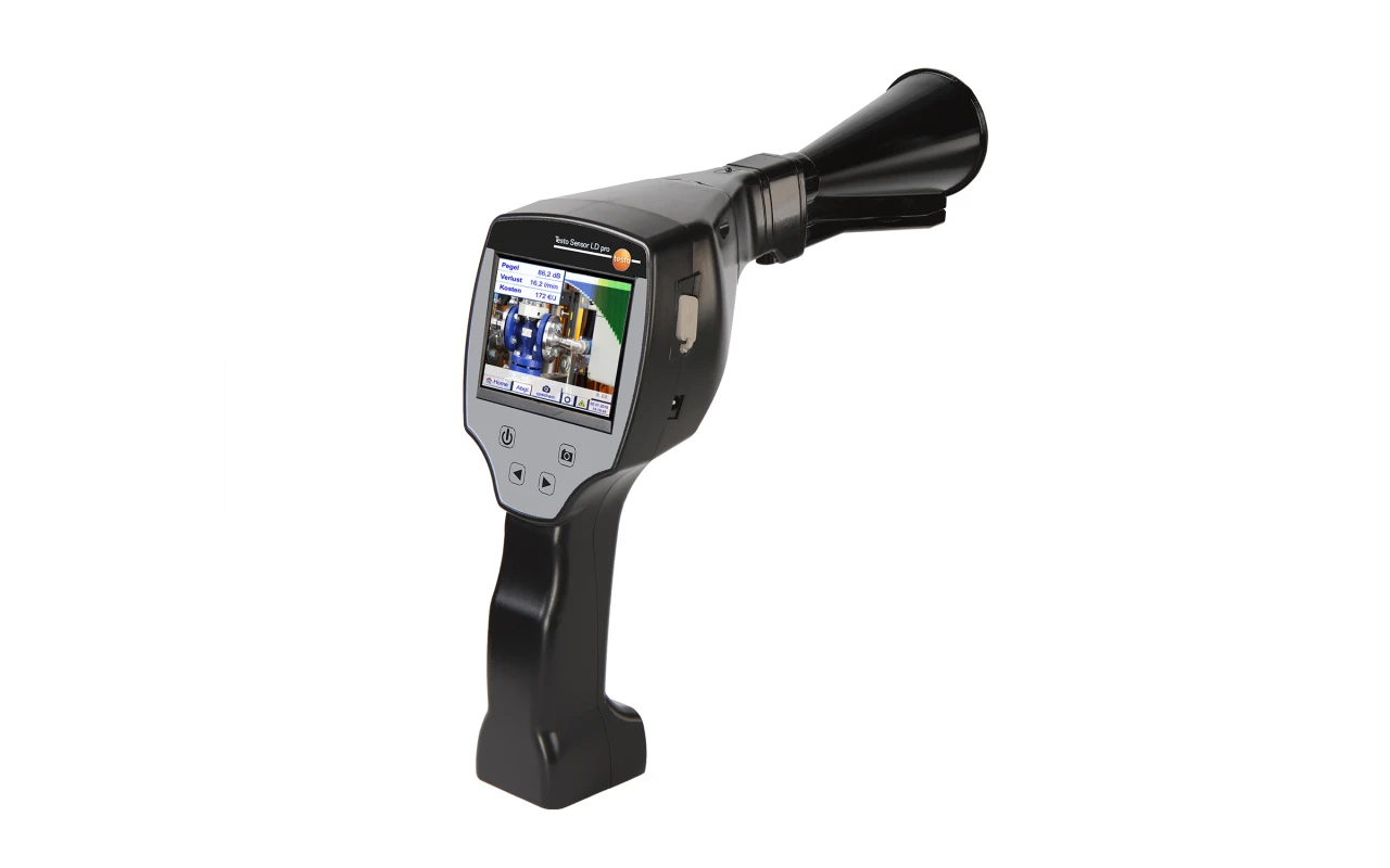 testo Sensor LD pro - Leak detector with integrated camera and real image function, Ultrasonic