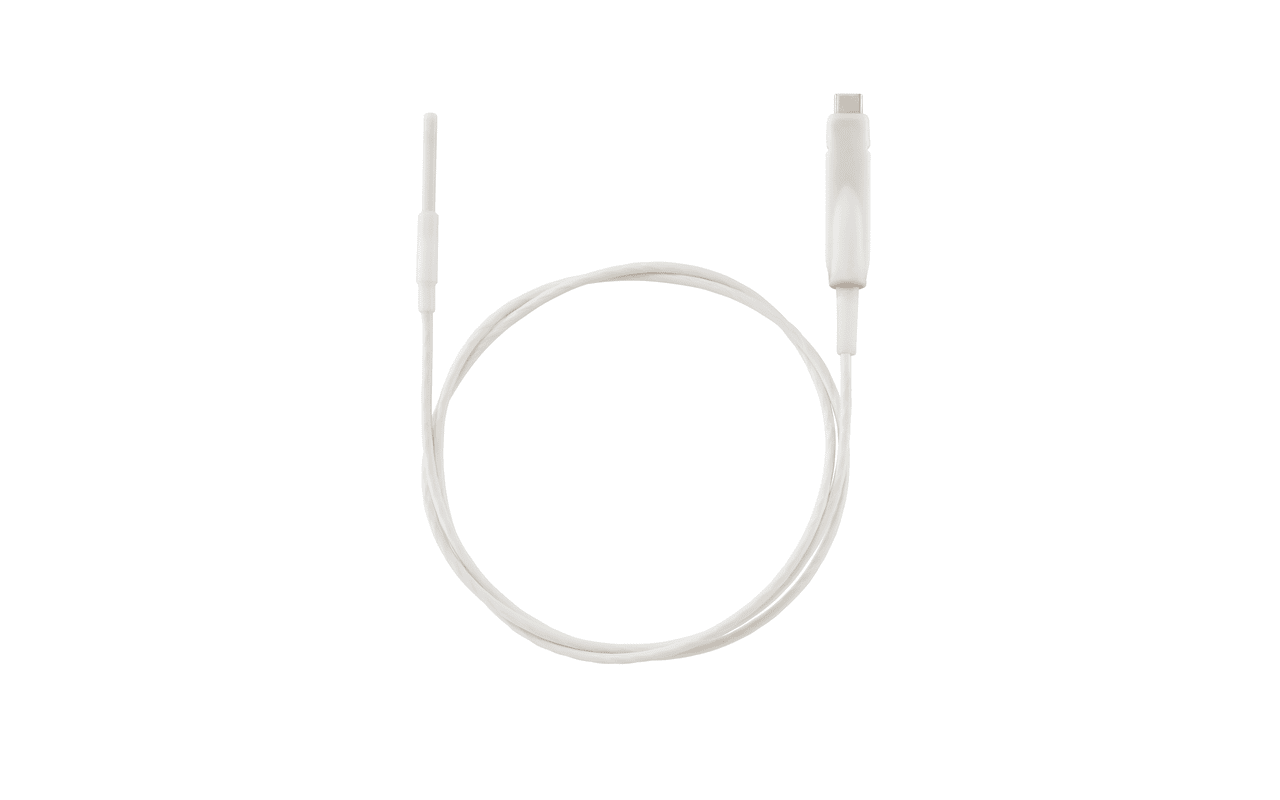 Flexible digital Pt100 temperature probe