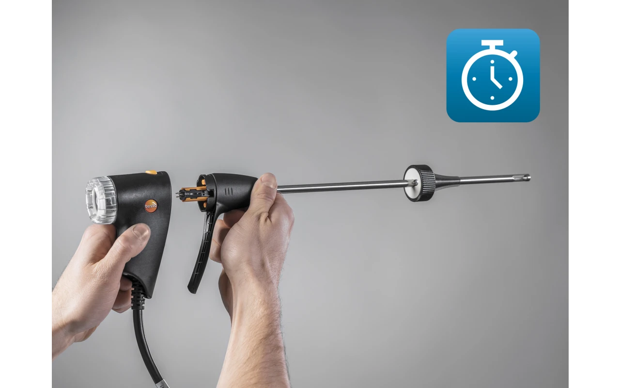 Testo 300 Flue Gas Analyzer, O2,NO Sensors, Longlife - Image 3