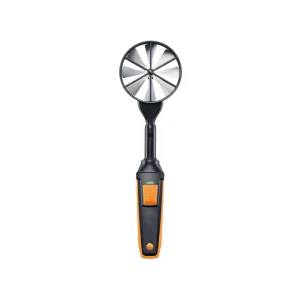 High-precision vane probe (0 100 mm, digital) - with Bluetooth® including temperature sensor