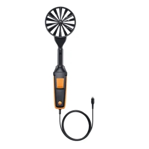 Vane probe (0 100 mm, digital) - including temperature sensor, wired