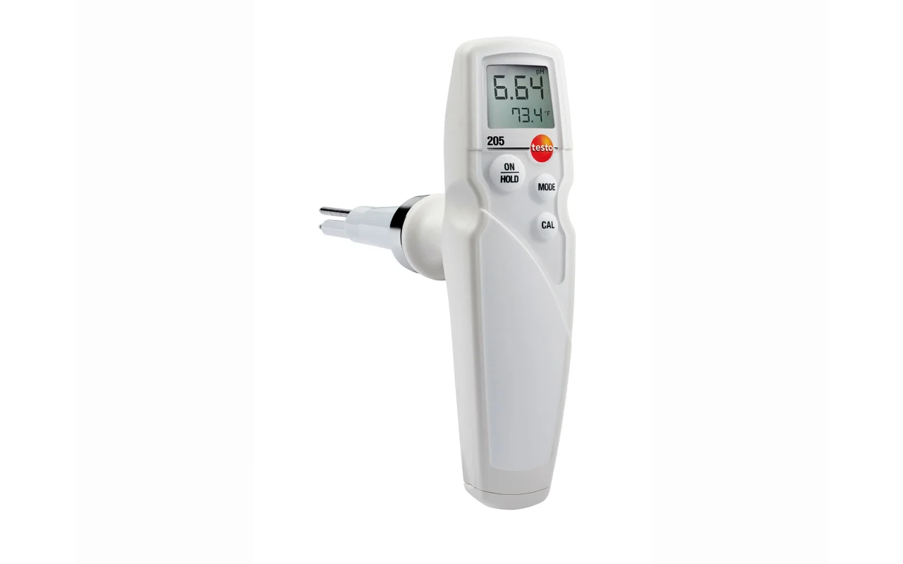 testo 205 starter set - pH/temperature measuring instrument for semi-solid media - Image 3