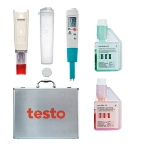 testo 206-pH1 starter set - pH/temperature measuring instrument for liquids