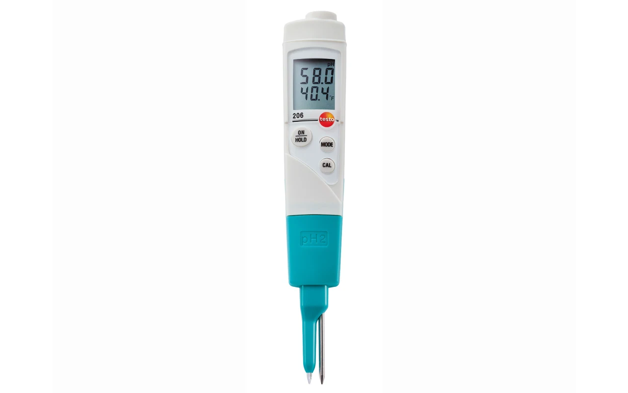 Starter set testo 206-pH2 - pH/temperature measuring instrument for semi-solid media - Image 2
