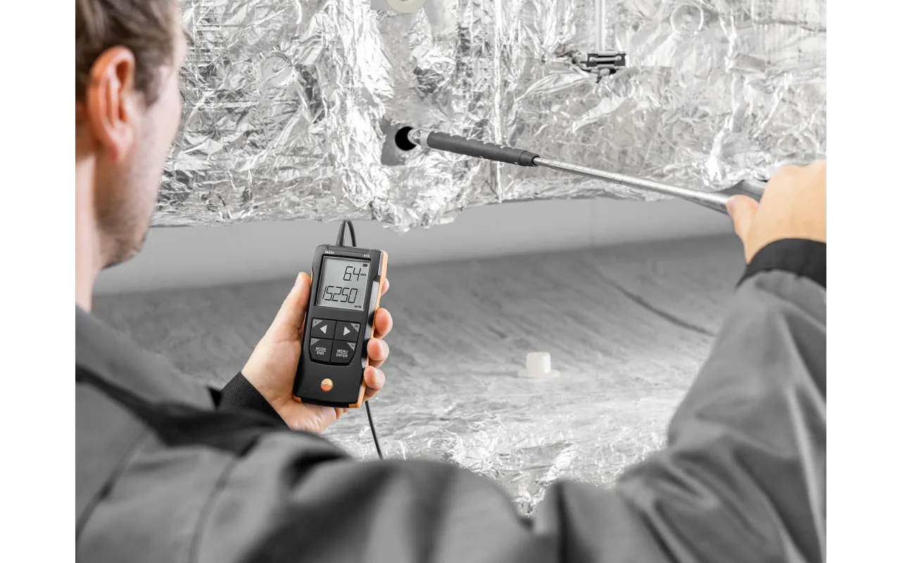 testo 416 - Digital 16 mm vane anemometer with App connection - Image 5