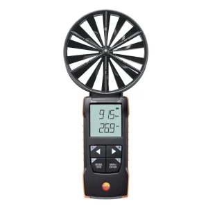 testo 417 - Digital 100 mm vane anemometer with App connection