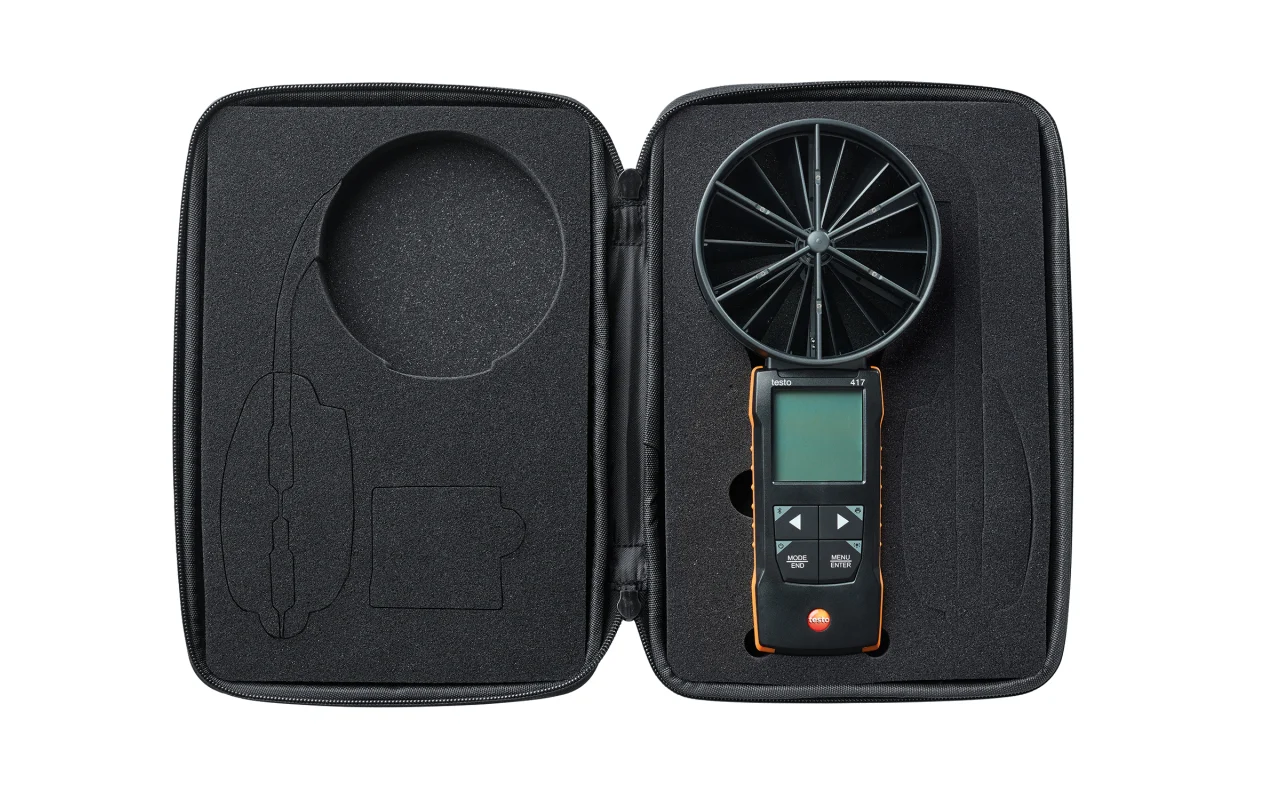 testo 417 - Digital 100 mm vane anemometer with App connection - Image 3