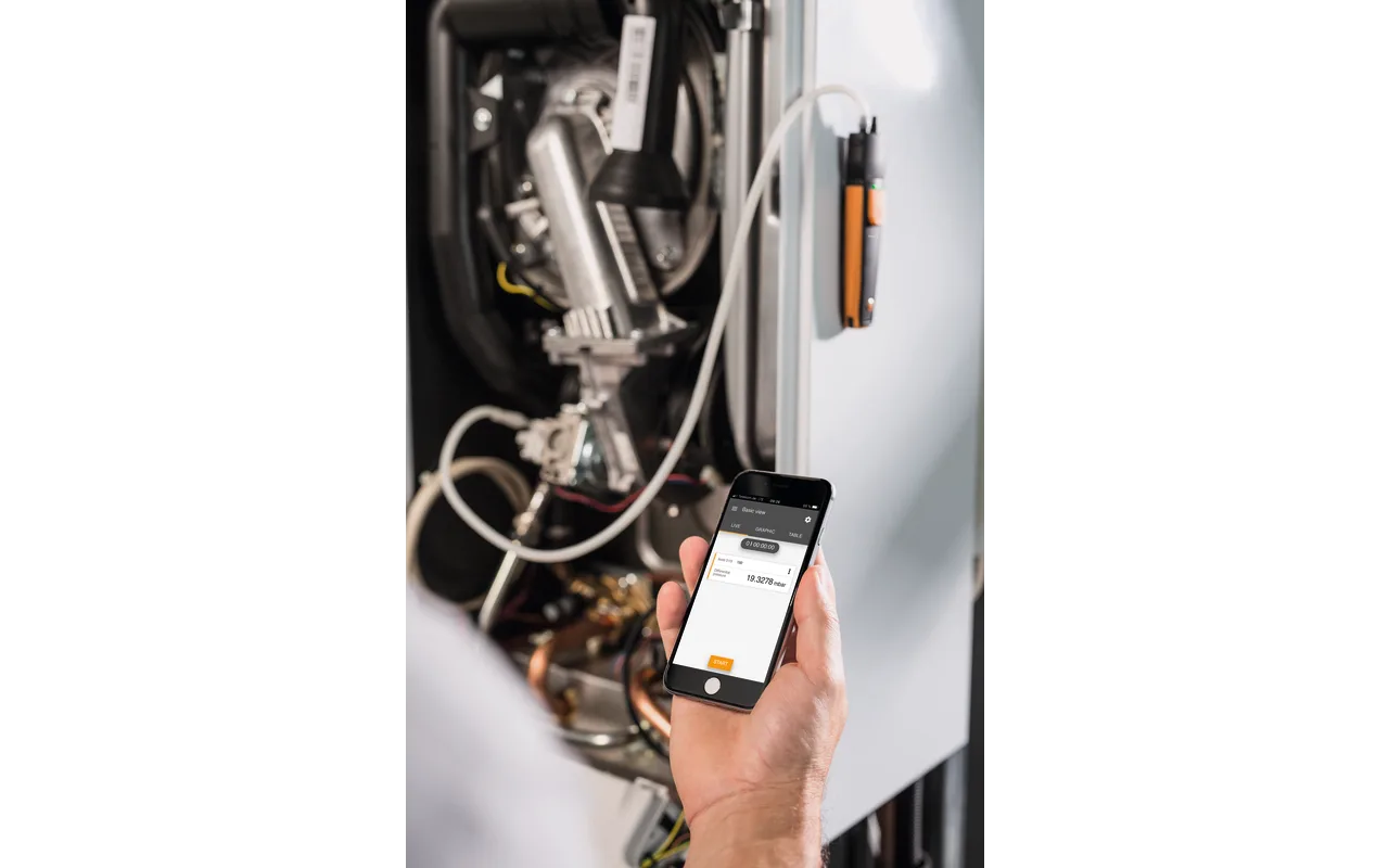 testo 510i - differential pressure measuring instrument with smartphone operation - Image 7