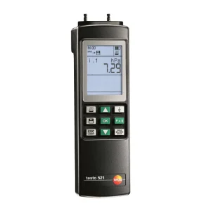 testo 521-1 - differential pressure measuring instrument (0.2% of f.v.)