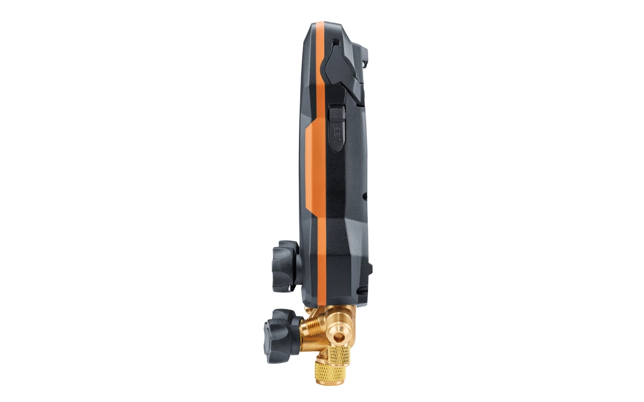 testo 570s Smart Vacuum Kit - Smart digital manifold with wireless vacuum and clamp temperature probes - Image 4