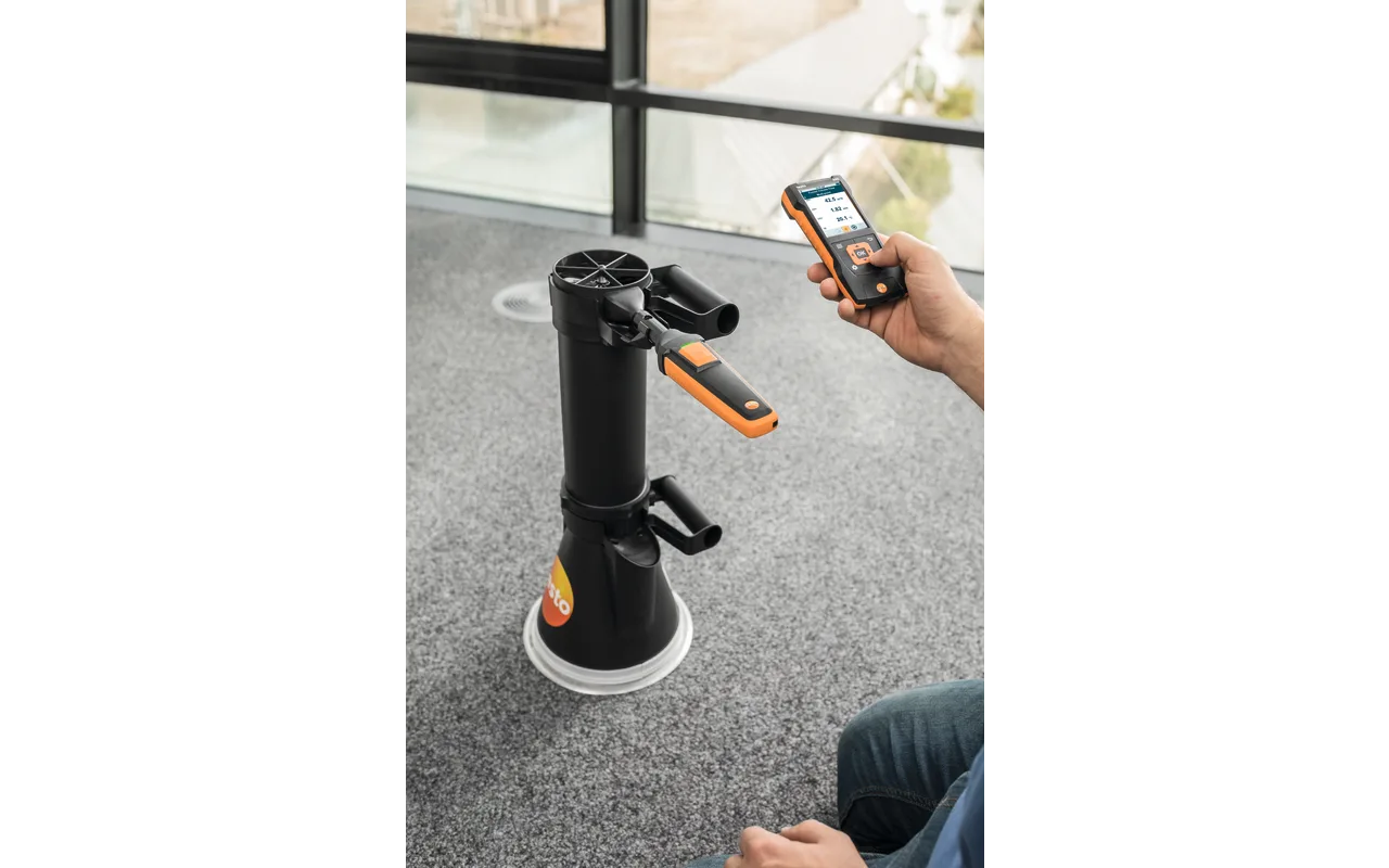 Vane probe (© 100 mm, digital) - with Bluetooth® including temperature sensor - Image 4