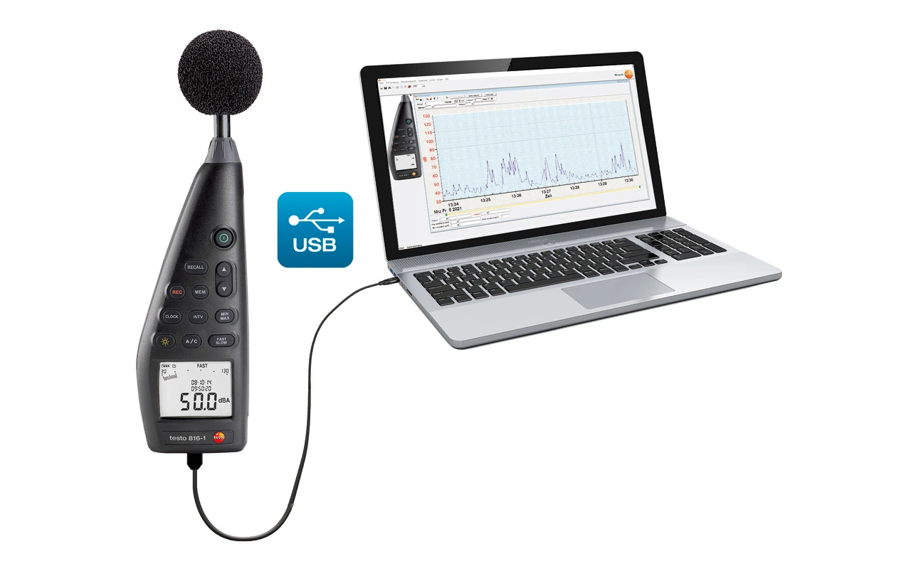 Testo 816-1 - Sound Level Meter - Image 2