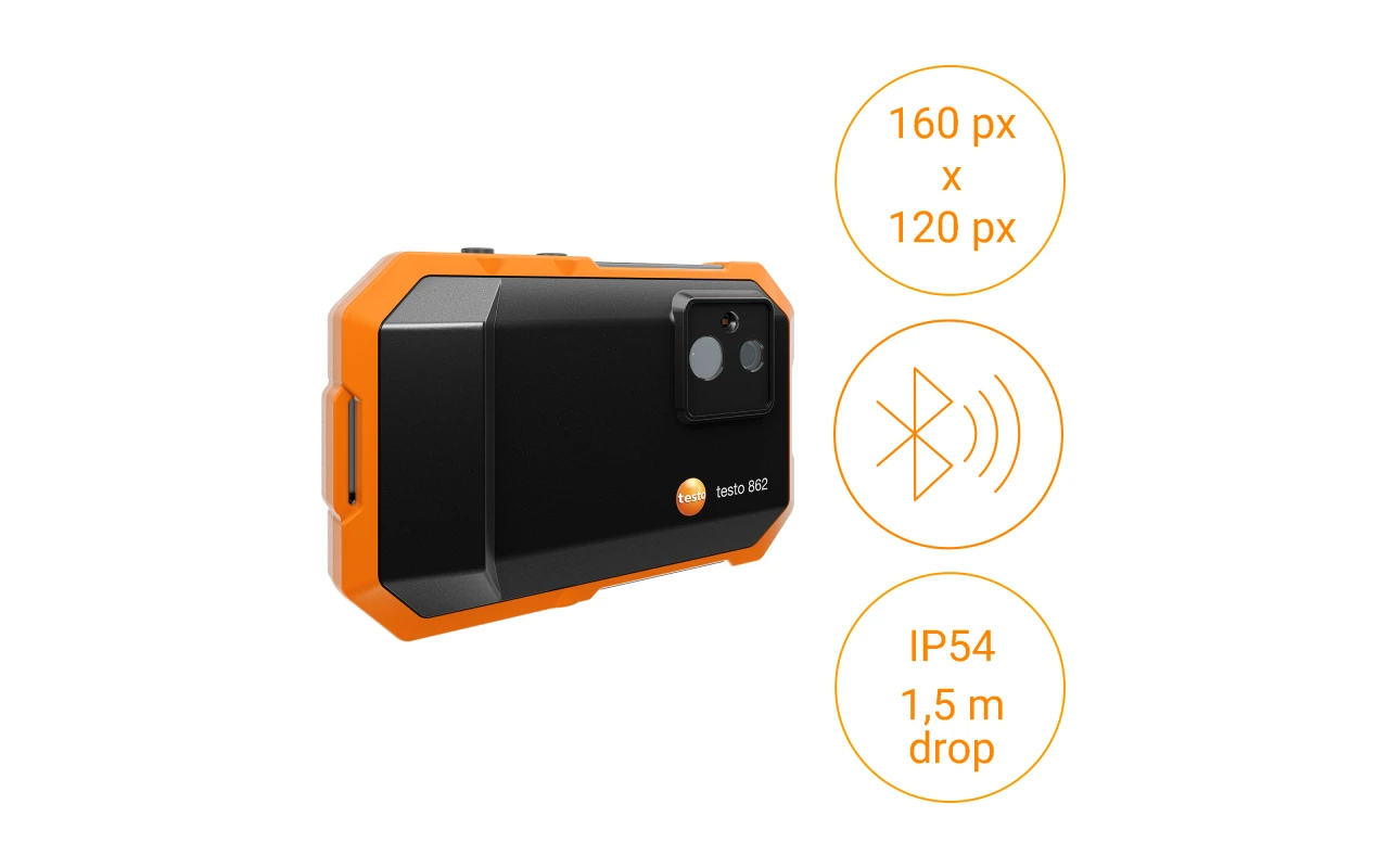 Testo 862-1 - Pocket-Sized Thermal Imager (160 x 120 pixels) - Image 3