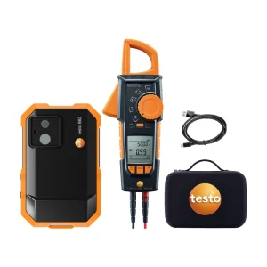 Testo 862-2 - Thermal Imager (256 x 192 pixels) and Clamp Meter - Electrical Kit