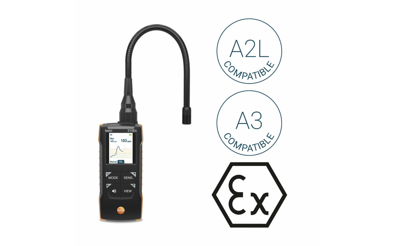 Testo 515 Ex - Multi-Purpose Leak Detector (Refrigeration) - Image 2