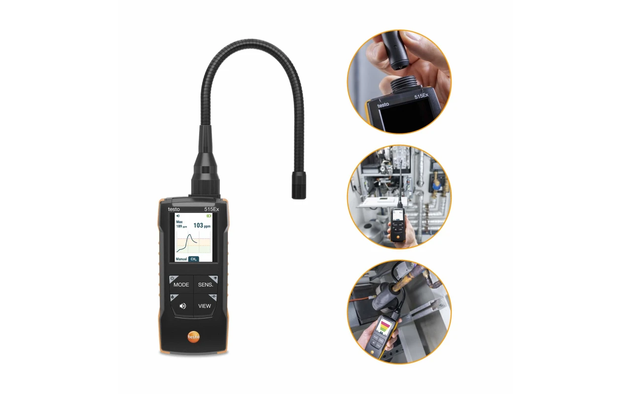Testo 515 Ex - Multi-Purpose Leak Detector (Refrigeration) - Image 12